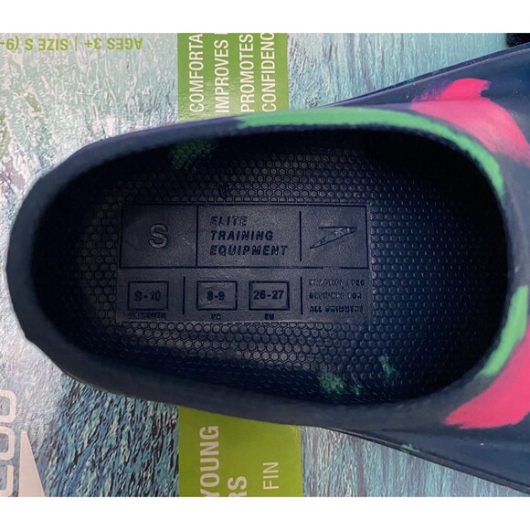 Speedo Young Swimmers Swim Fins Ages 3+ - Picture 2 of 7